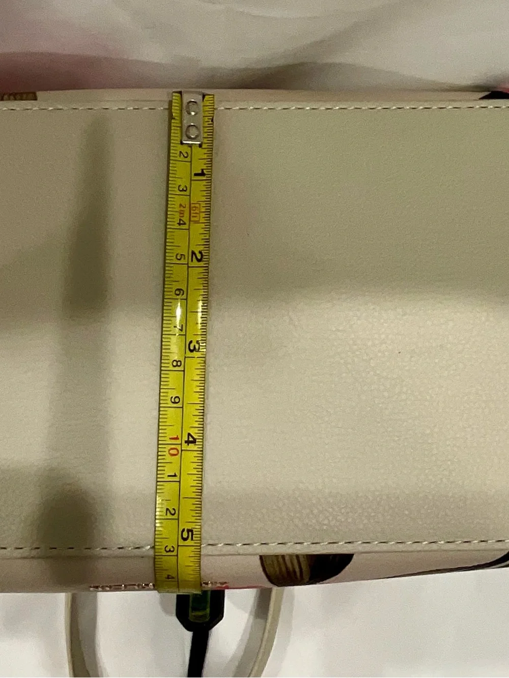 Anne Klein Floral Top-Handle Satchel in Pink and Cream